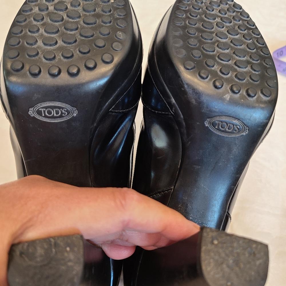 TODS ANKLE BOOTS/ Size 37.5 - Picture 10 of 14